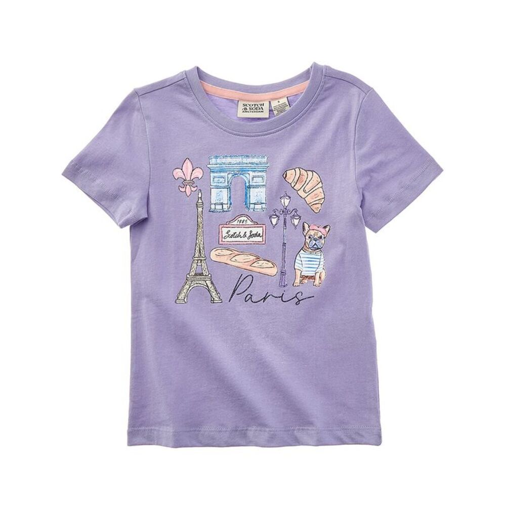 Scotch & Soda Girls  Paris T-Shirt